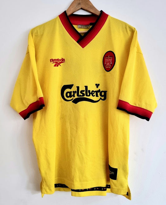 Reebok Liverpool 97/99 'Owen 18' Away Shirt Large