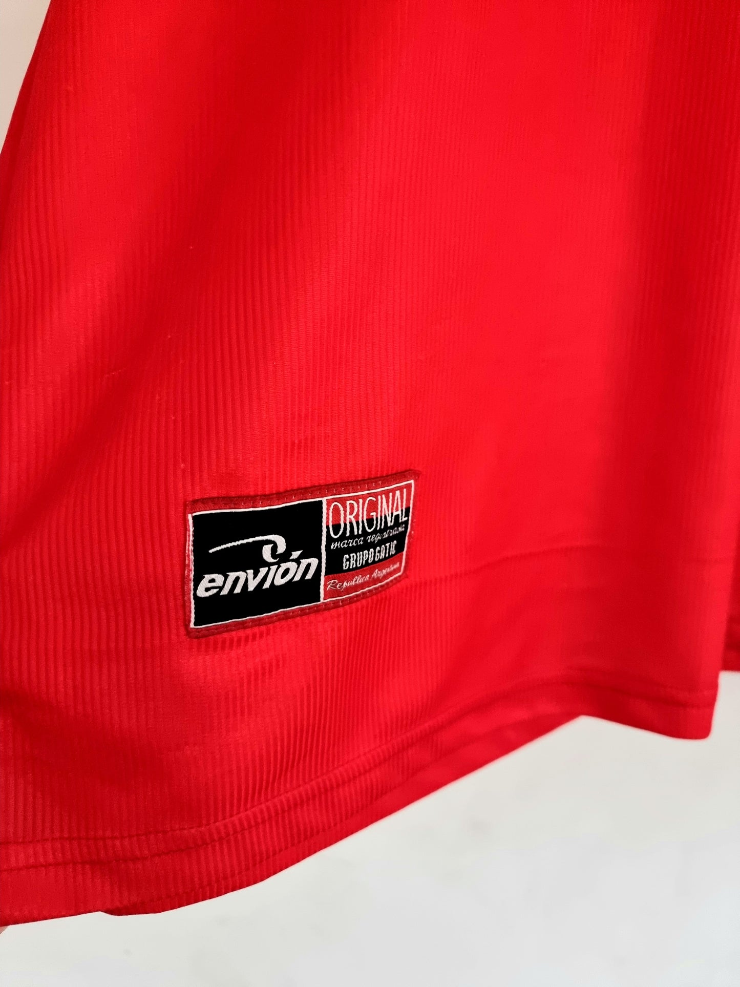 Envion Argentinos Juniors 01/02 Long Sleeve Home Shirt XL