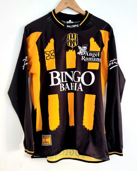 Balonpie Club Olimpo 04/05 Long Sleeve Home Shirt Large