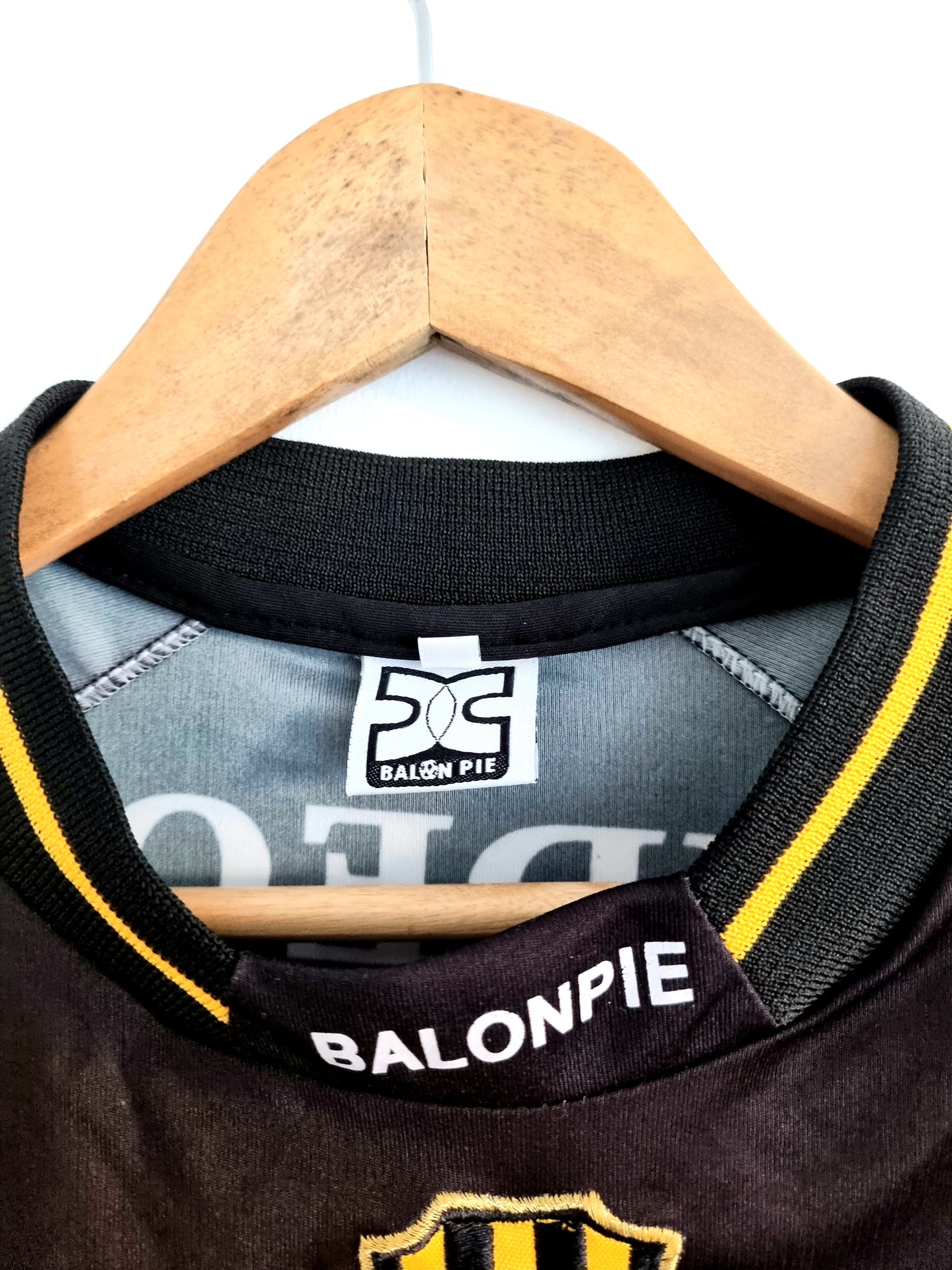 Balonpie Club Olimpo 04/05 Long Sleeve Home Shirt Large