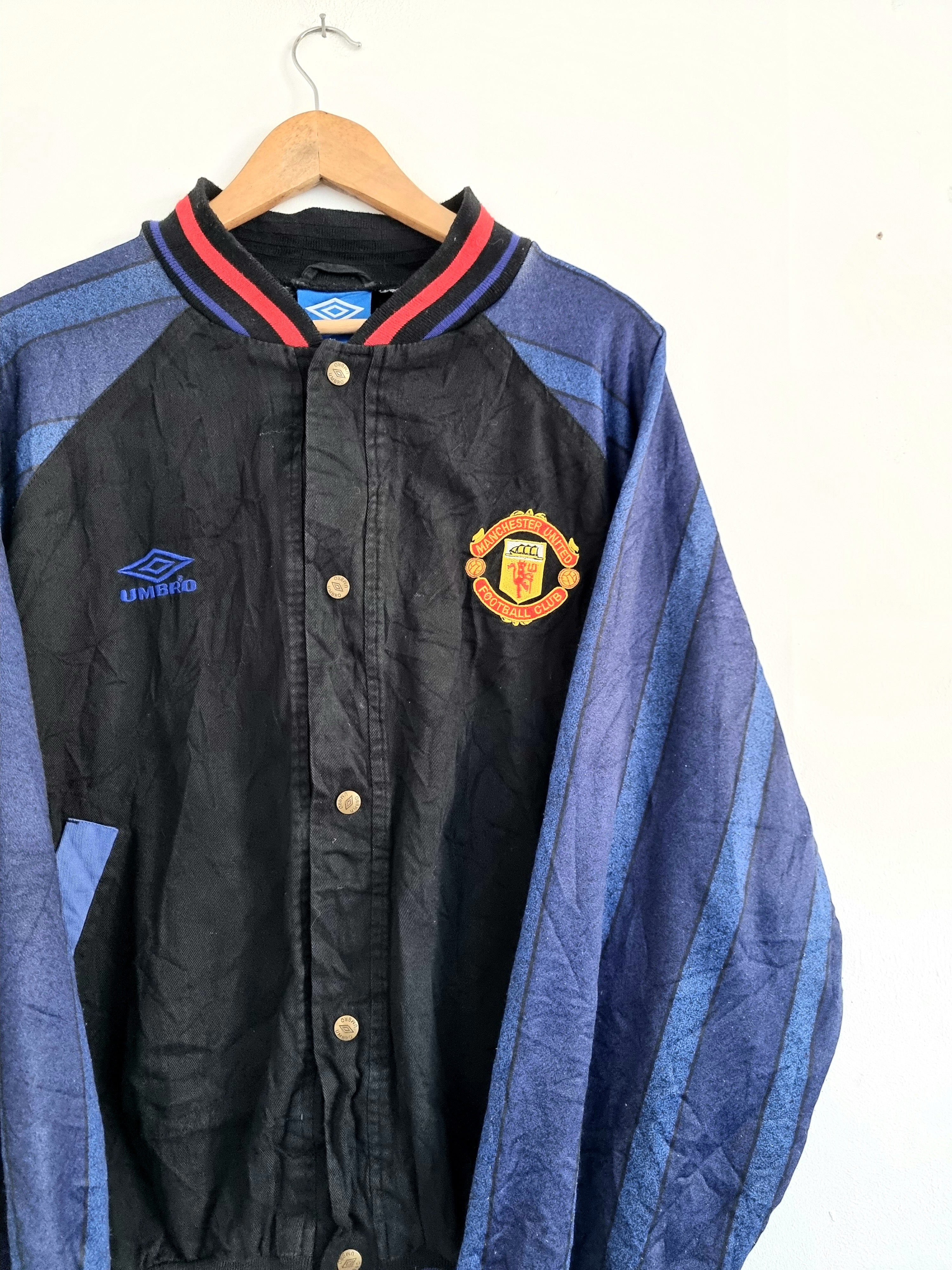 Umbro Manchester United 94/95 Bomber Jacket XL – Granny's Football Store