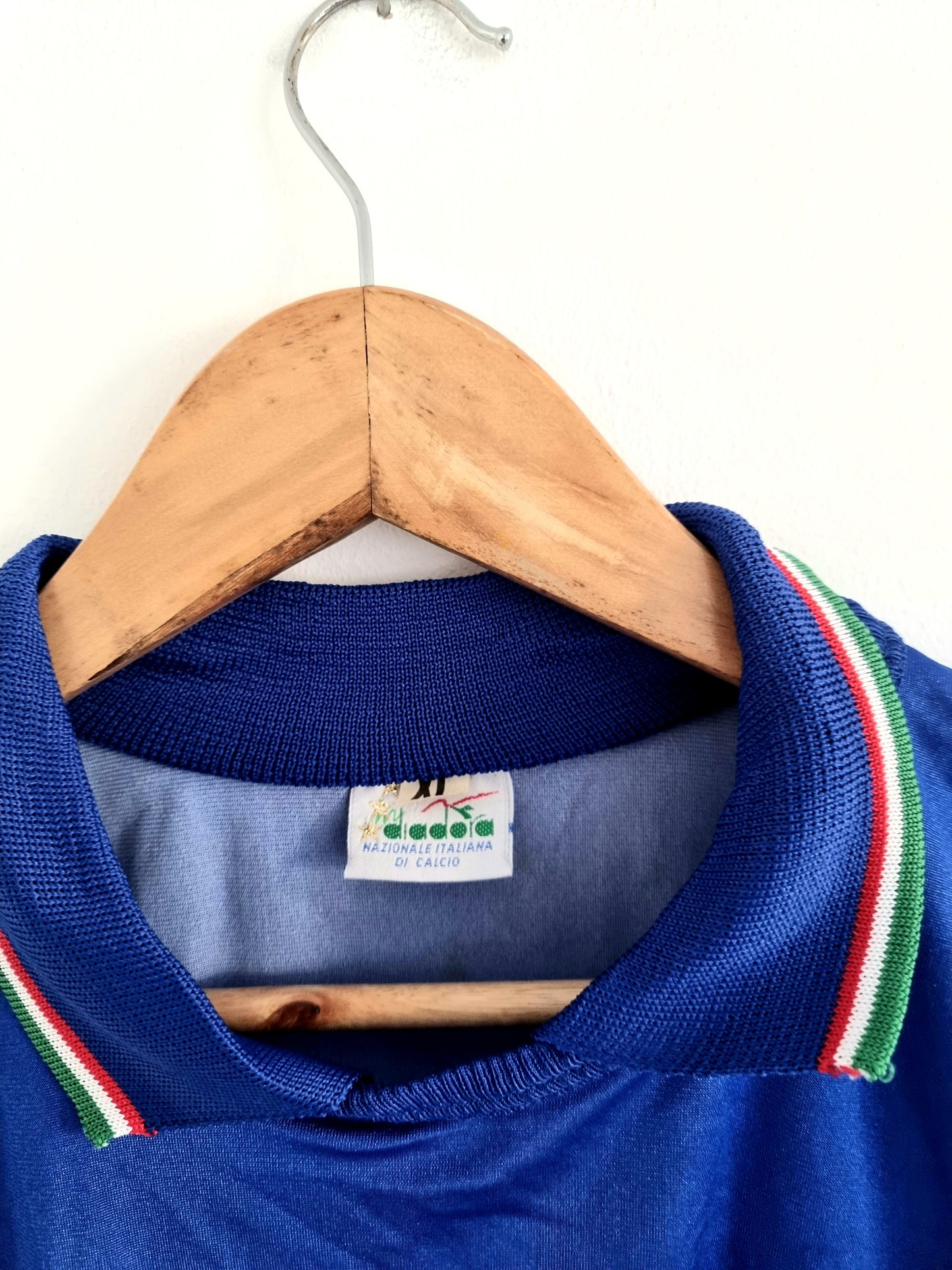 Diadora Italy 86/90 Long Sleeve Home Shirt XL