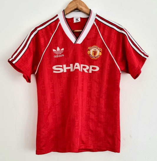 Adidas Manchester United 88/90 Home Shirt Medium