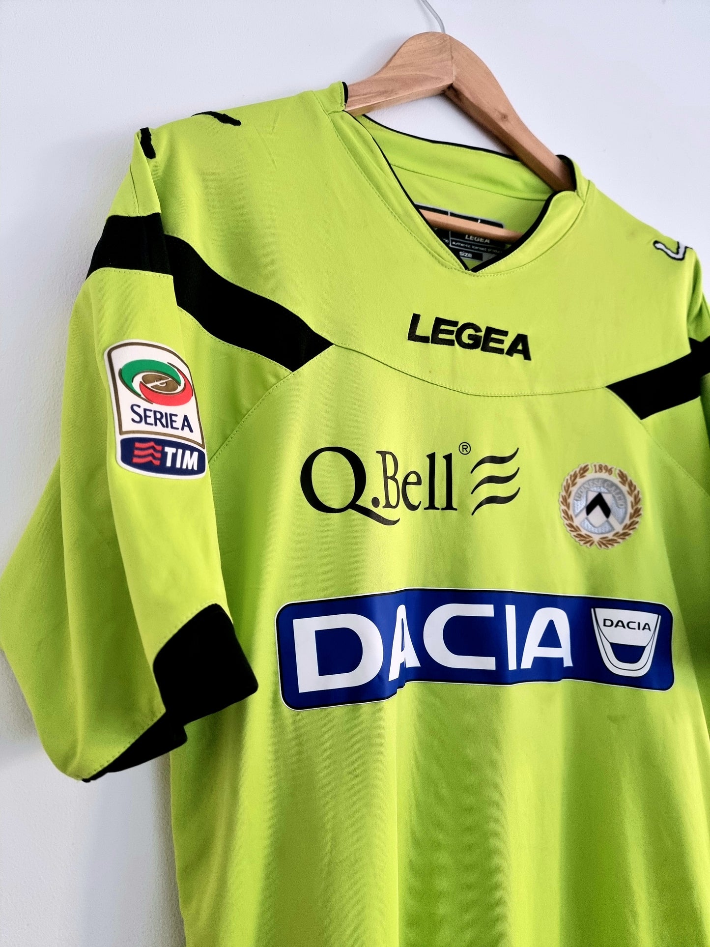 Legea Udinese 11/12 'Handanovic 1' Goalkeeper Shirt Large