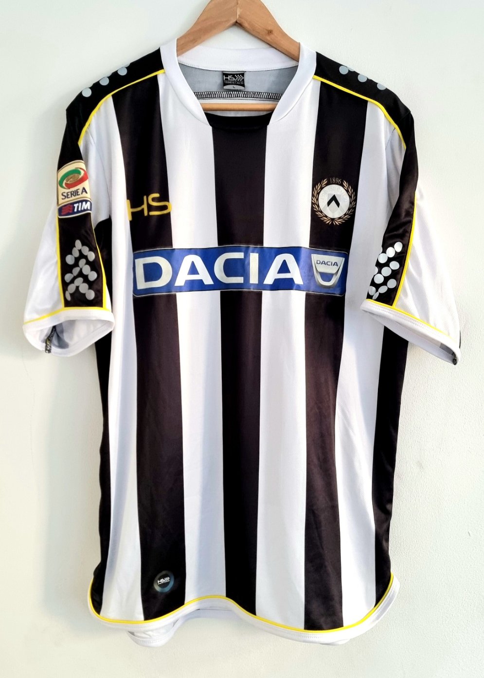 HS Udinese 13/14 'Pinzi 66' Home Shirt Large