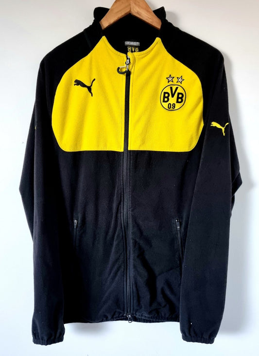 Puma Borussia Dortmund Fleece Zip Up Jacket Large