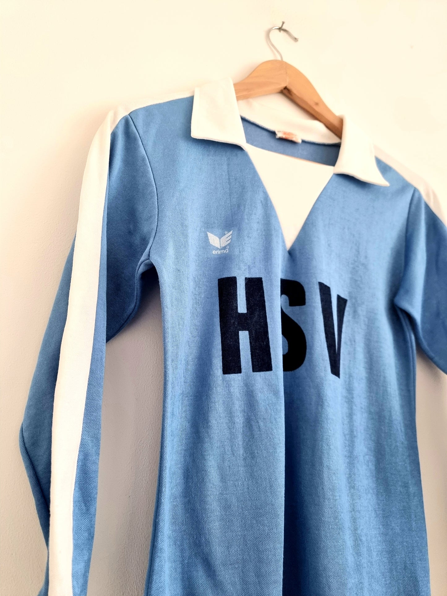 Erima Hamburg 76/78 Long Sleeve Away Shirt Small