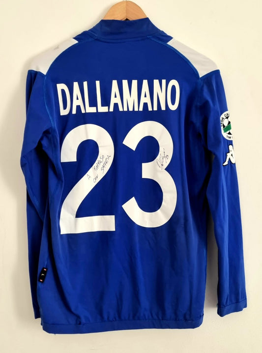 Kappa Brescia 05/06 'Dallamano 23' Player Issue Long Sleeve Home Shirt Large