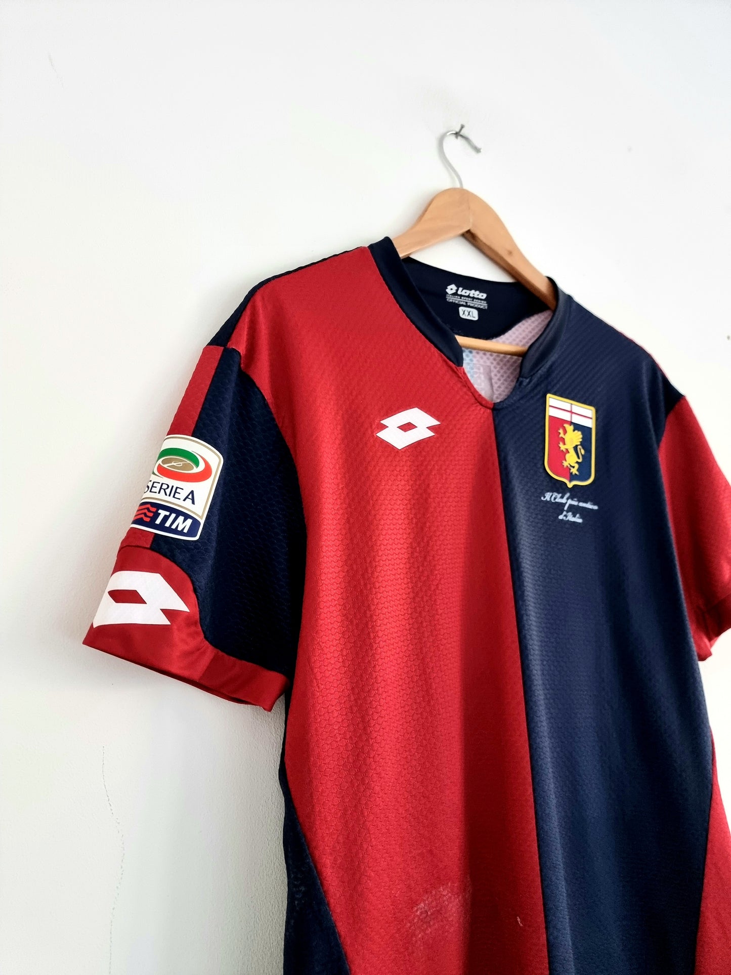 Lotto Genoa 15/16 'Burdisso 8' Home Shirt XL / XXL