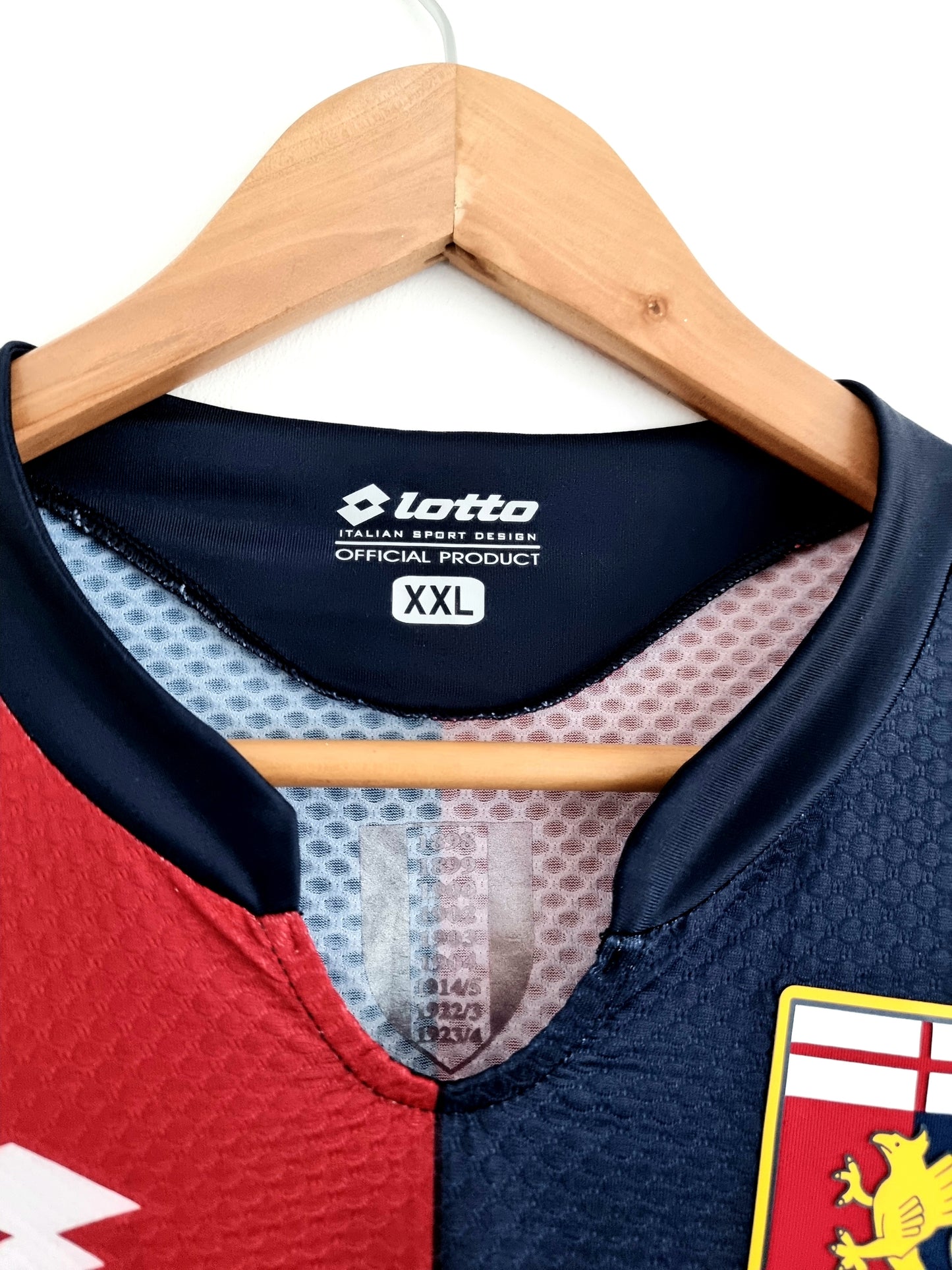 Lotto Genoa 15/16 'Burdisso 8' Home Shirt XL / XXL