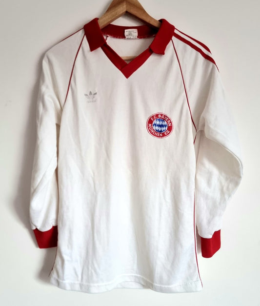 Adidas Bayern Munich Late 70s / Early 80s Long Sleeve Away Shirt Medium