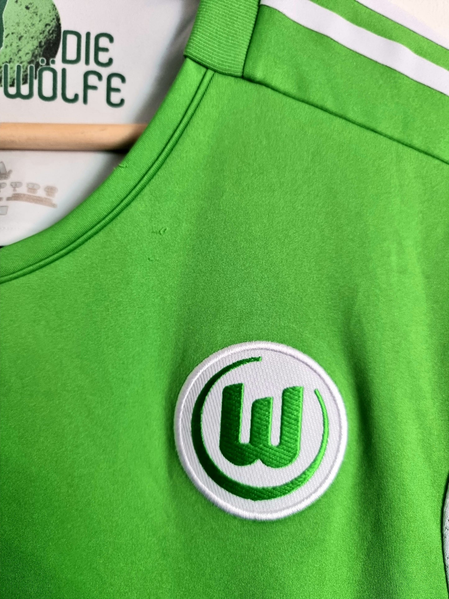 Adidas Formotion Wolfsburg 11/12 Player Issue Home Shirt Large