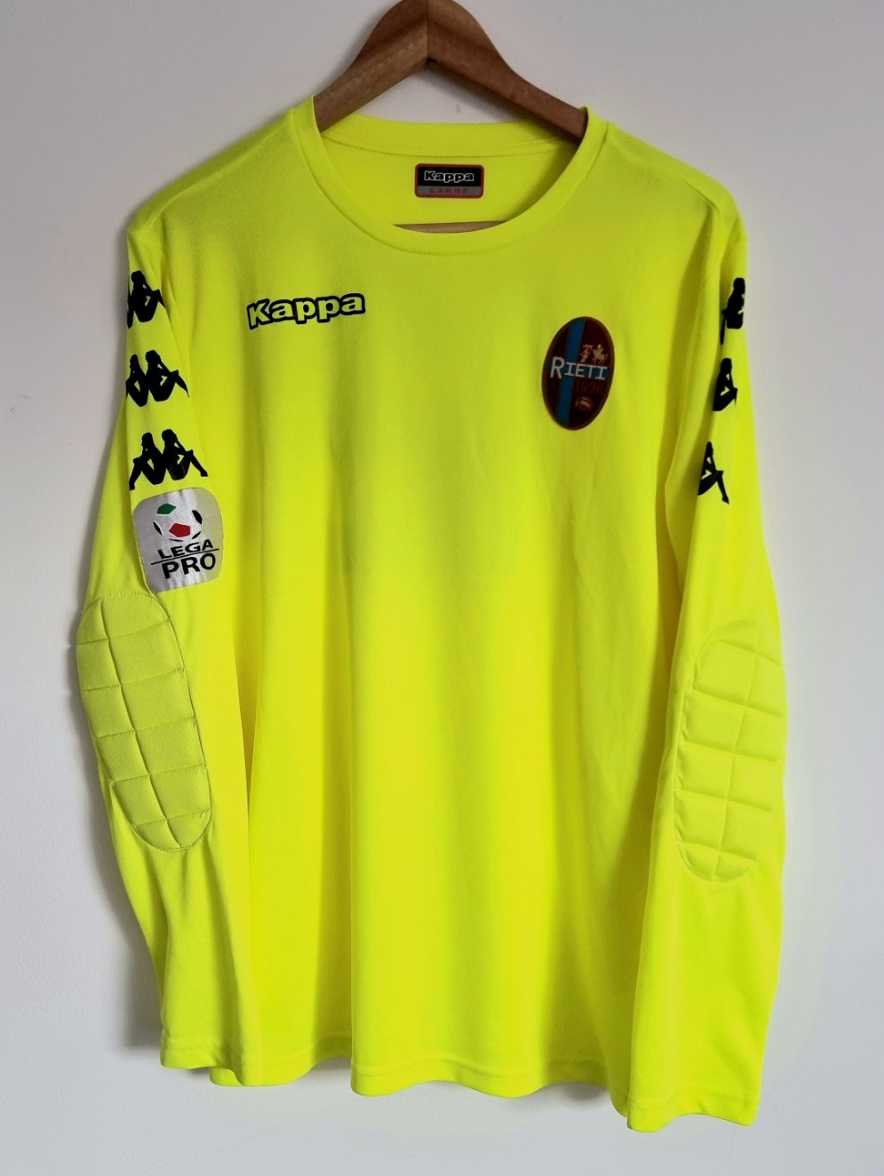 Kappa FC Rieti Long Sleeve Goalkeeper Shirt Large