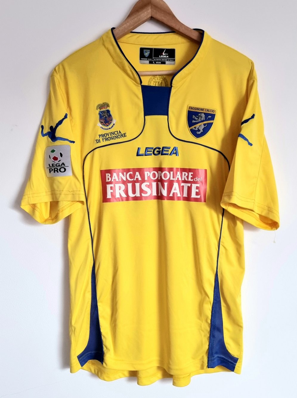 Legea Frosinone Calcio 11/12 Home Shirt Large