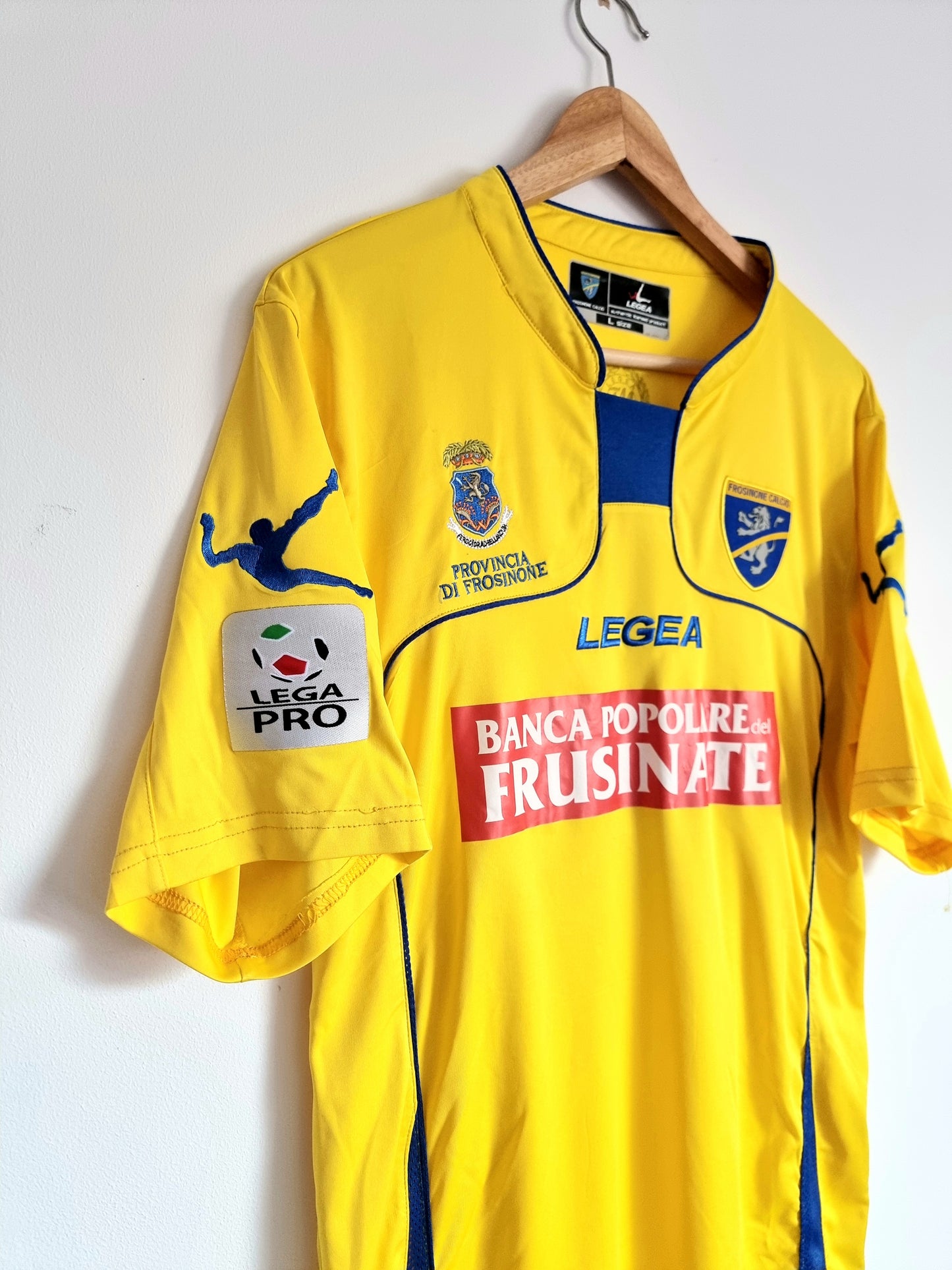 Legea Frosinone Calcio 11/12 Home Shirt Large