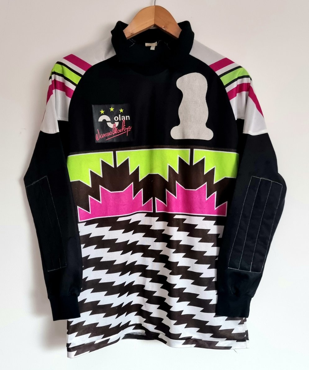 Olan Boca Juniors 92/93 '1 (Montoya)' Long Sleeve Goalkeeper Shirt Small