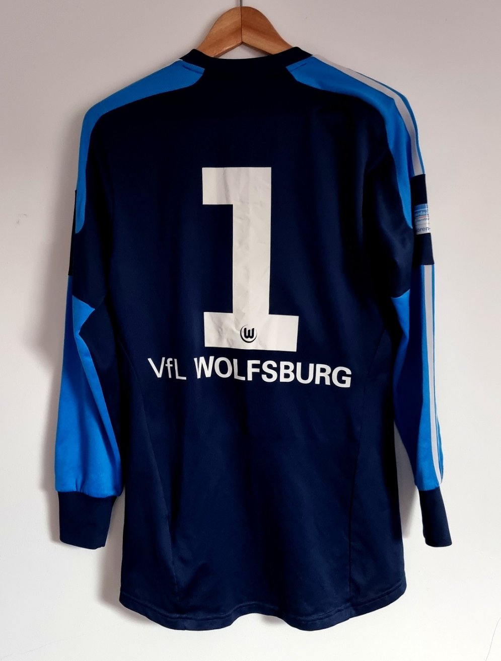 Adidas Formotion Wolfsburg II 13/14 Long Sleeve Regionalliga Player Issue Goalkeeper Shirt Medium