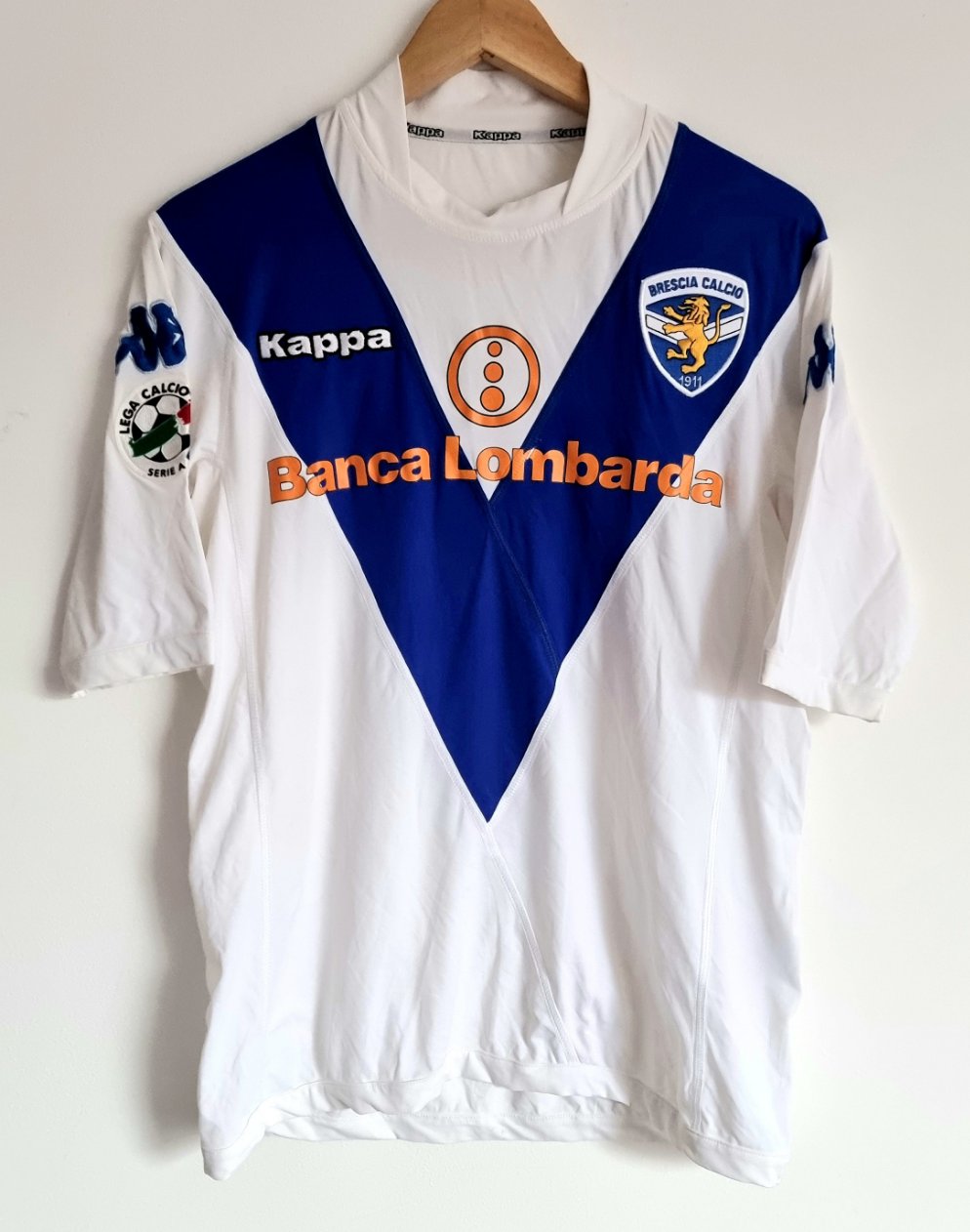 Kappa Brescia 04/05 'Sculli 9' Signed Away Shirt XL