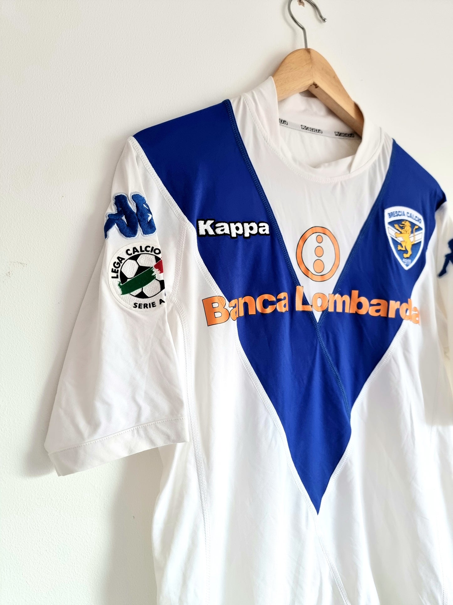 Kappa Brescia 04/05 'Sculli 9' Signed Away Shirt XL