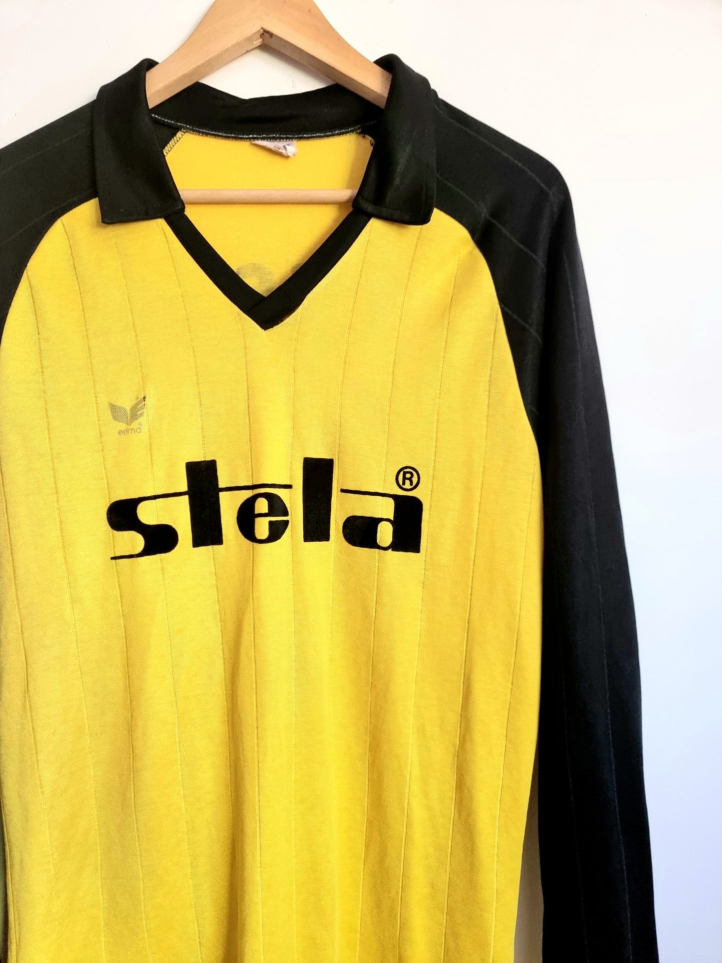 Erima Vintage Long Sleeve Template Football Shirt Large