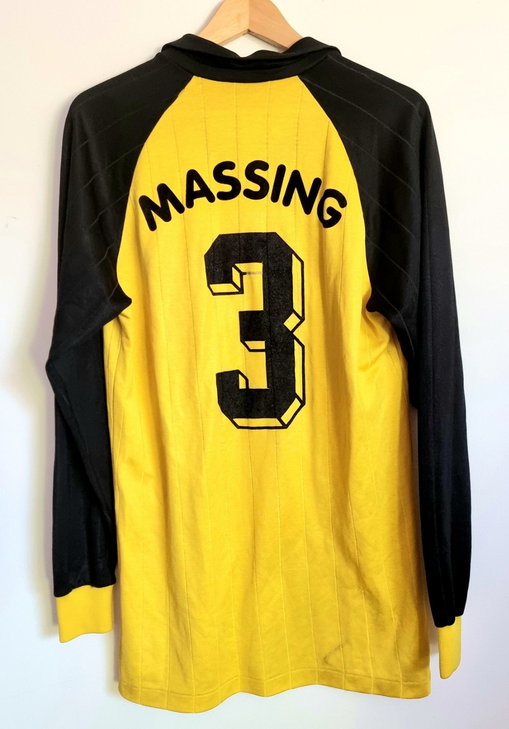 Erima Vintage Long Sleeve Template Football Shirt Large