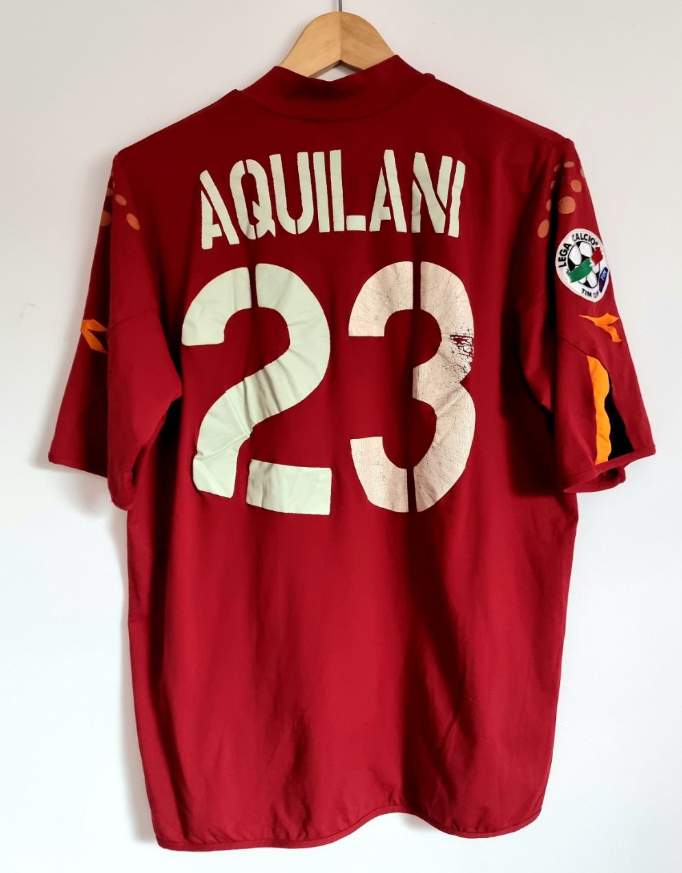 Diadora Roma 04/05 'Aquilani 23' Home Shirt XL