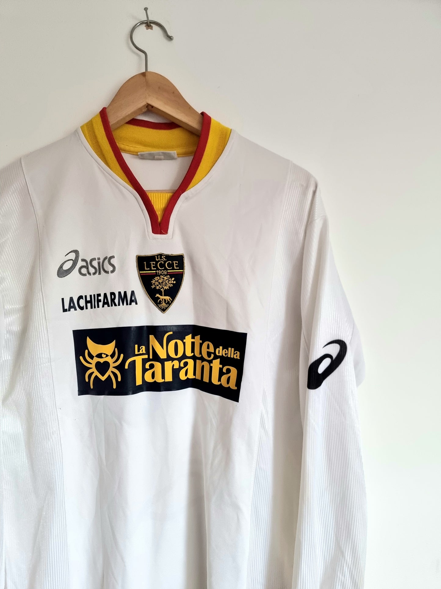 Asics Lecce 02/03 Long Sleeve Away Shirt Small