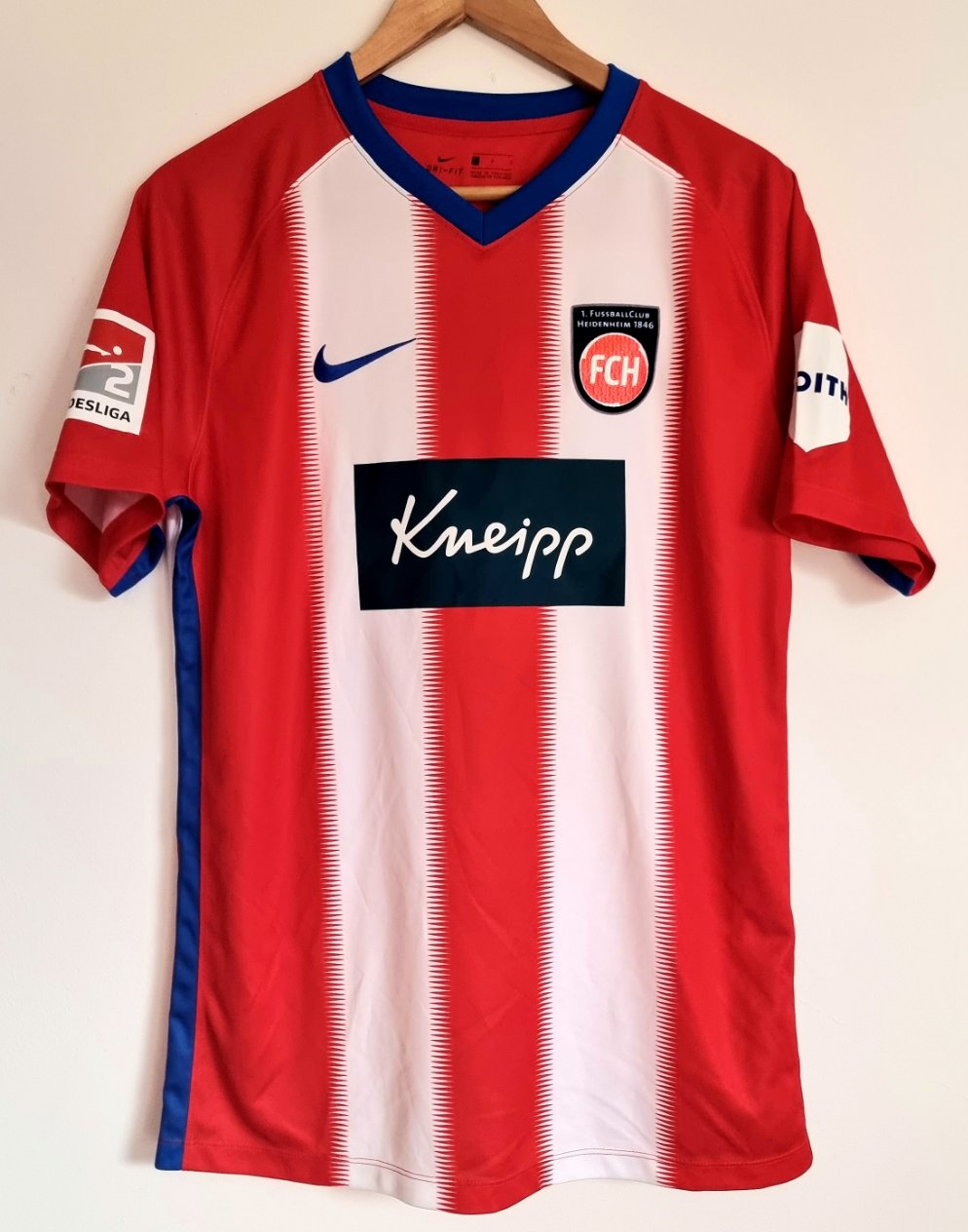 Nike Heidenheim 19/20 'Thiel 21' Signed Home Shirt Large