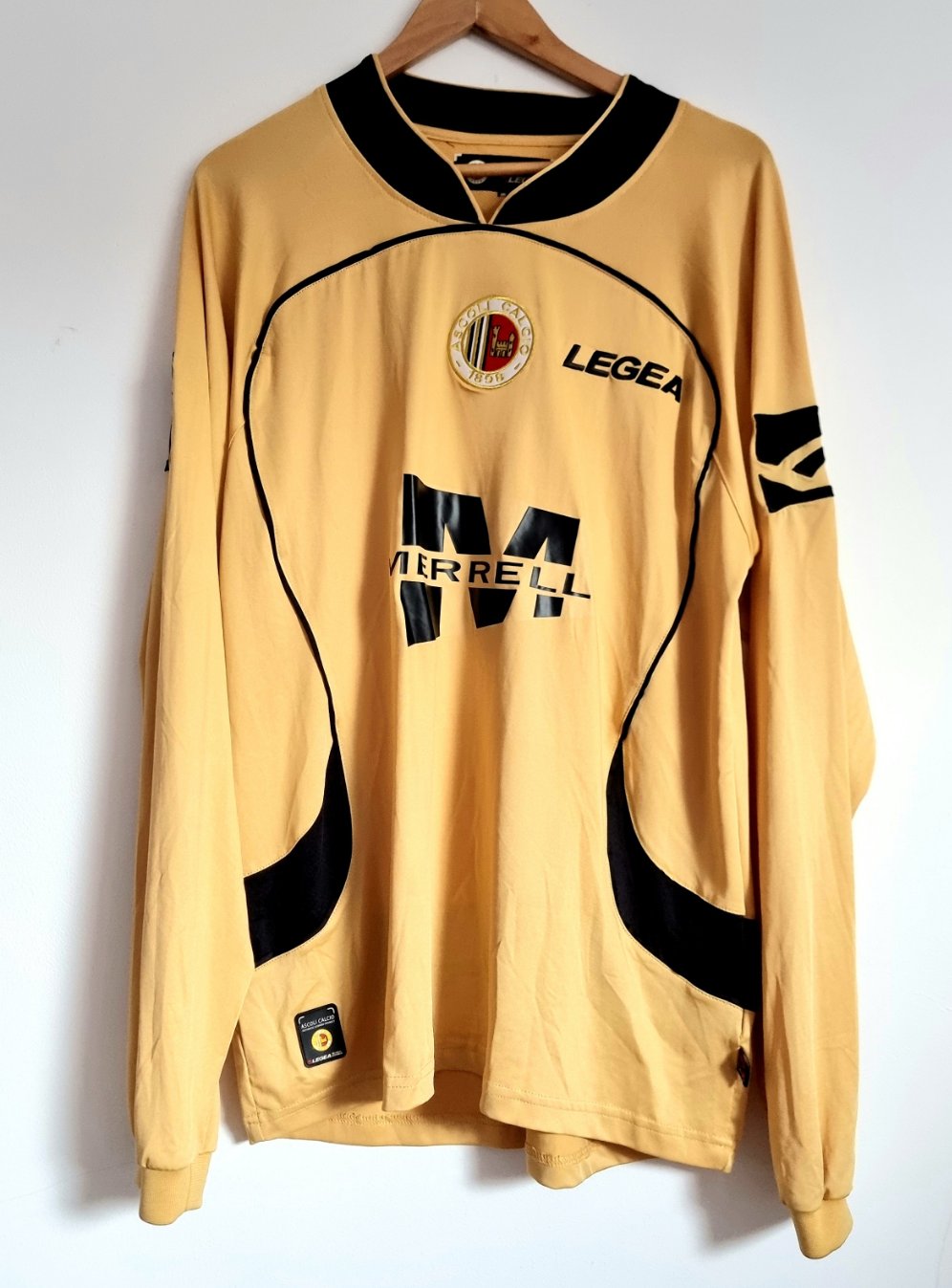 Legea Ascoli 09/10 Long Sleeve Away Shirt XXL