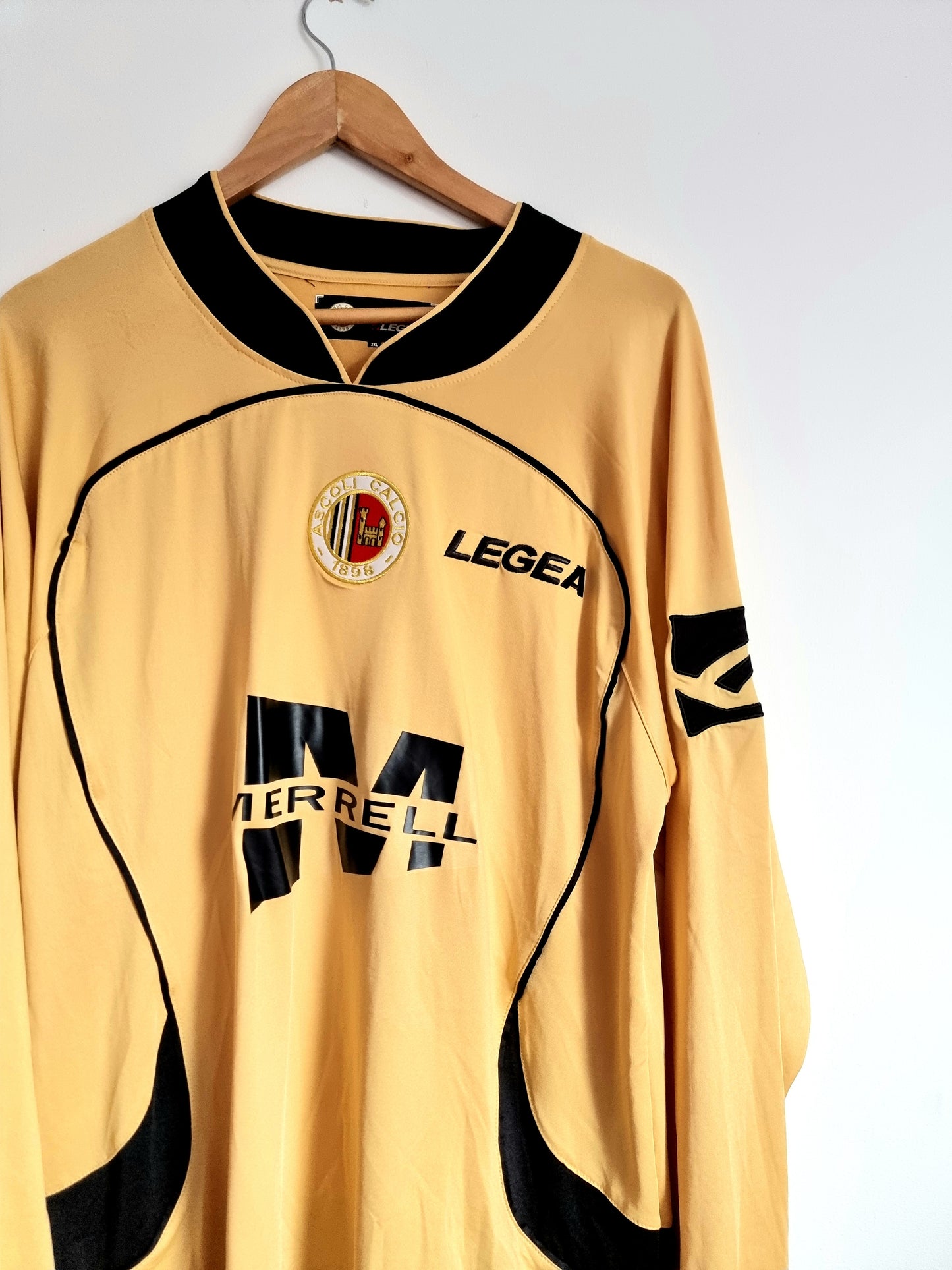 Legea Ascoli 09/10 Long Sleeve Away Shirt XXL