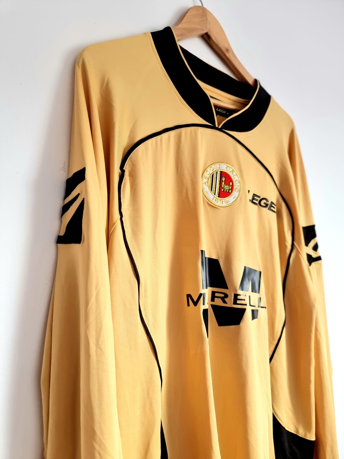 Legea Ascoli 09/10 Long Sleeve Away Shirt XXL