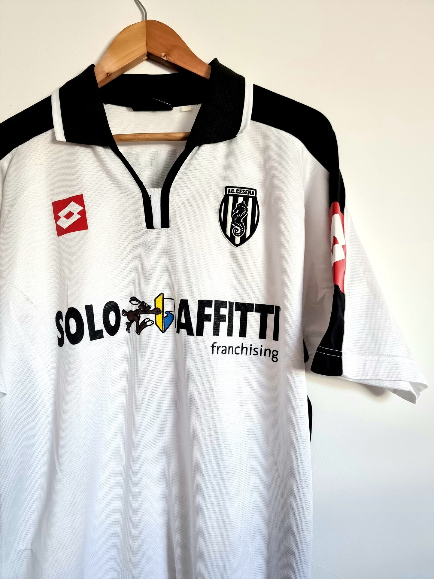 Lotto A.C. Cesena 04/05 'Bernacci 9' Player Issue Home Shirt XL