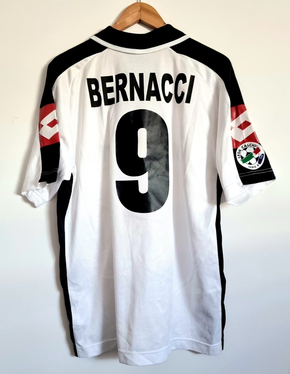 Lotto A.C. Cesena 04/05 'Bernacci 9' Player Issue Home Shirt XL