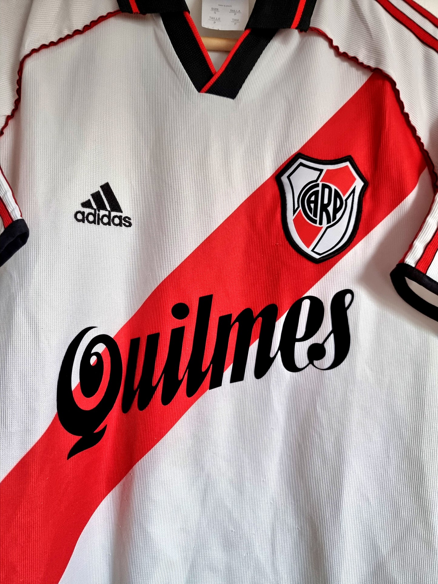 Adidas River Plate 00/02 Home Shirt Small