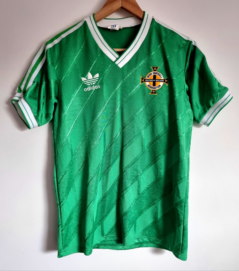 Adidas Northern Ireland 86/87 Home Shirt Medium – Granny's Football Store