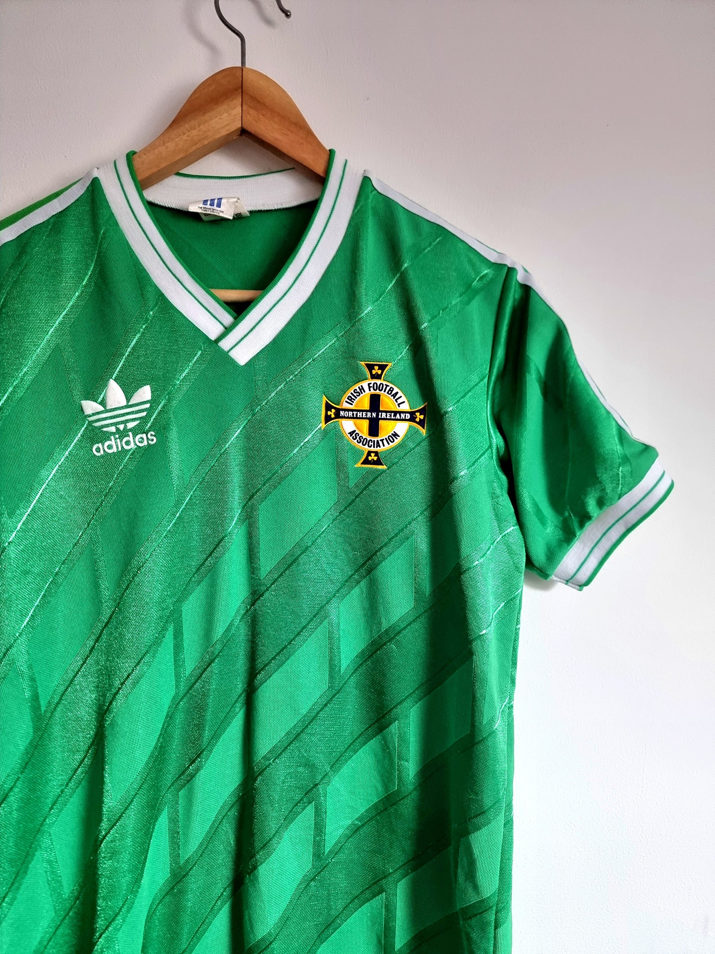 Adidas Northern Ireland 86/87 Home Shirt Medium