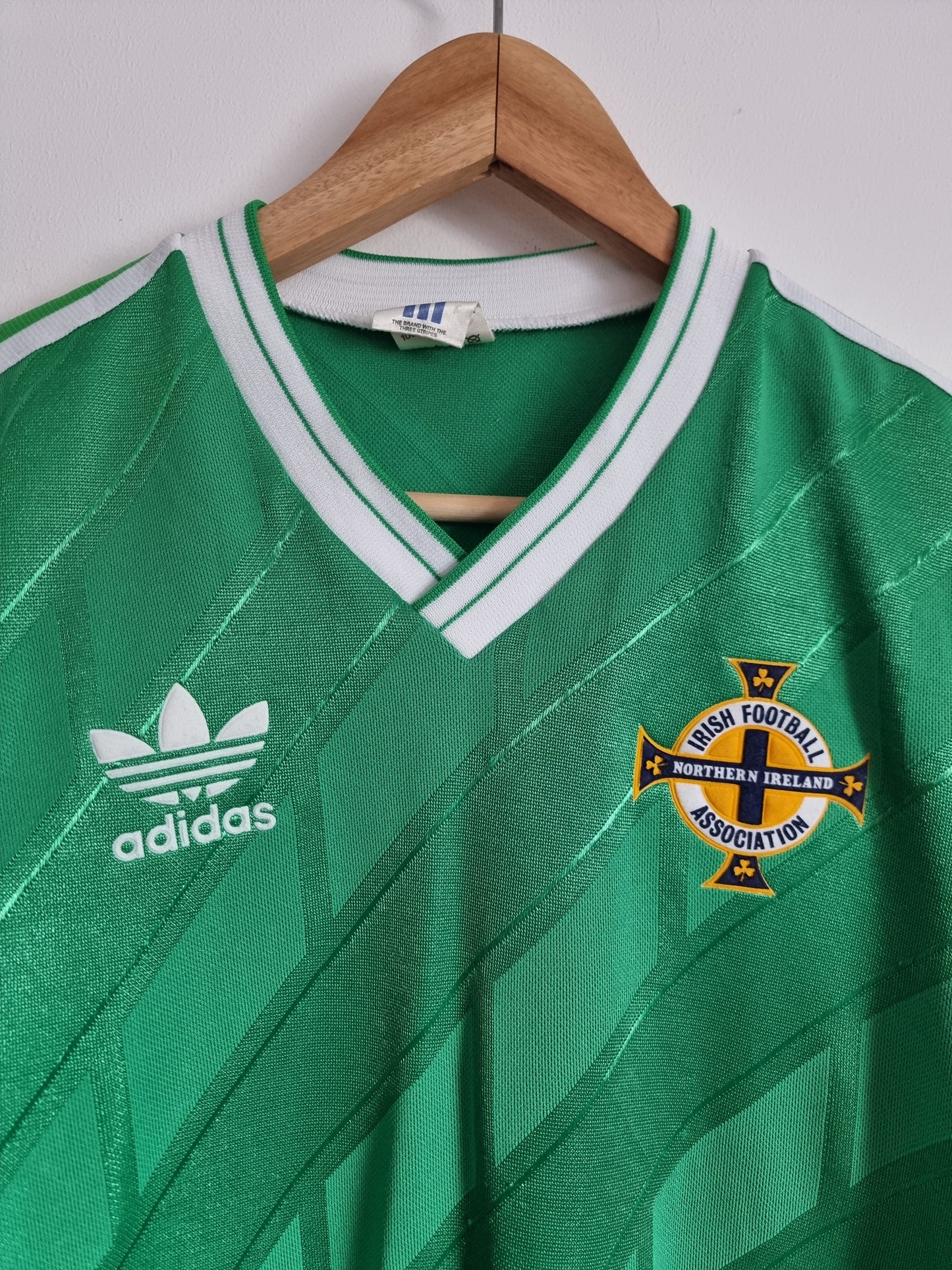 Adidas Northern Ireland 86/87 Home Shirt Medium