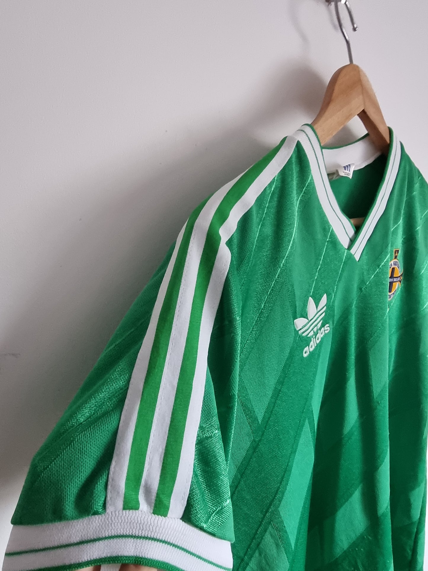 Adidas Northern Ireland 86/87 Home Shirt Medium