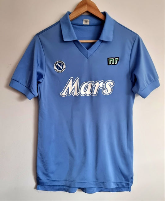 Ennerre Napoli 89/90 Home Shirt Jaspo M (XS)