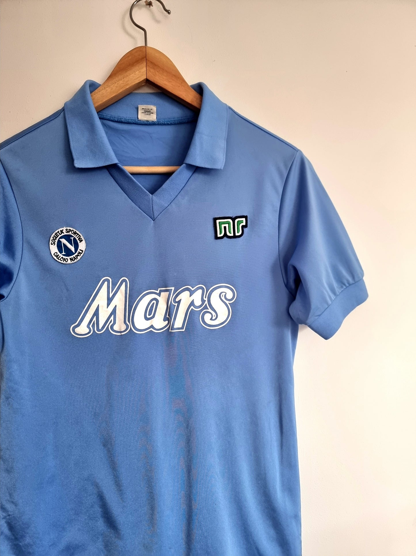 Ennerre Napoli 89/90 Home Shirt Jaspo M (XS)