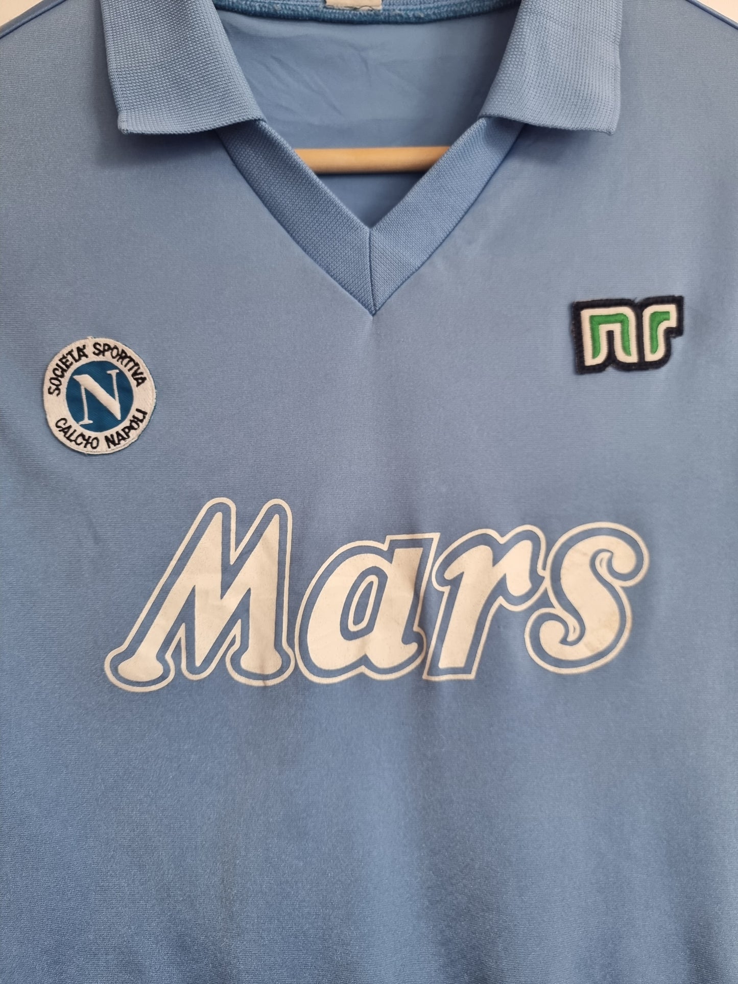 Ennerre Napoli 89/90 Home Shirt Jaspo M (XS)