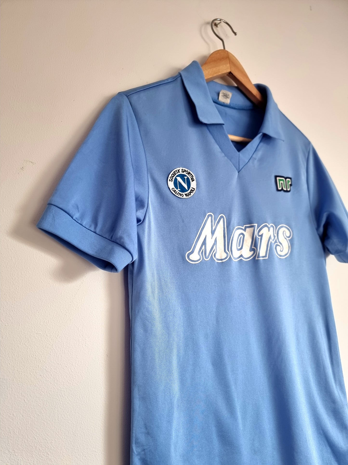 Ennerre Napoli 89/90 Home Shirt Jaspo M (XS)