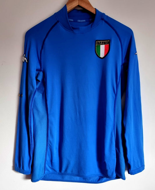 Kappa Italy 02/03 Long Sleeve Home Shirt Medium