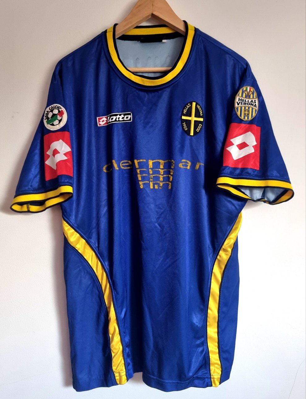 Lotto Hellas Verona 02/03 'Gonnella 3' Player Spec Home Shirt XL