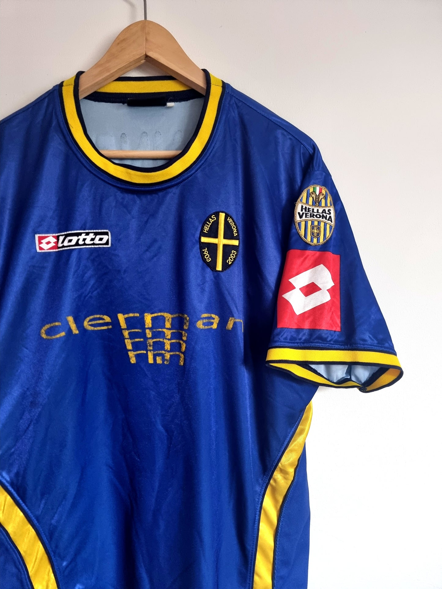 Lotto Hellas Verona 02/03 'Gonnella 3' Player Spec Home Shirt XL