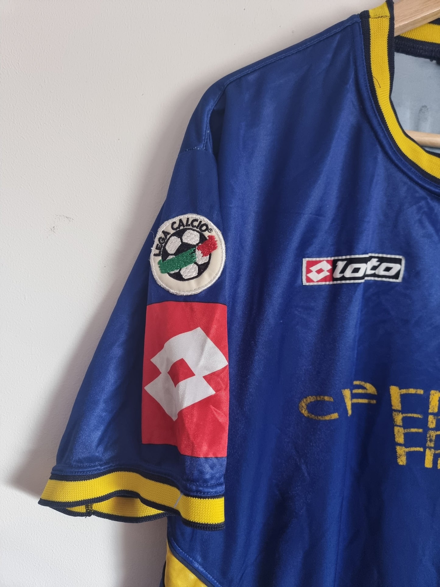 Lotto Hellas Verona 02/03 'Gonnella 3' Player Spec Home Shirt XL