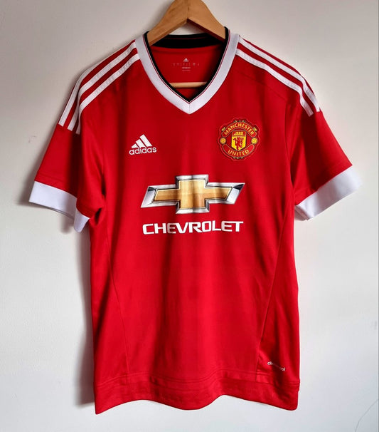 Adidas Manchester United 15/16 Home Shirt Small