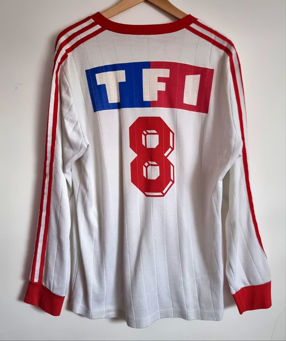 Adidas Vintage Coupe De France Long Sleeve Football Shirt  XL