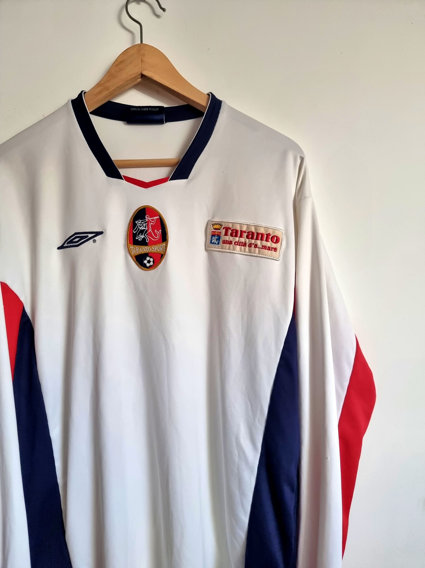 Umbro Taranto Long Sleeve Away Shirt XL