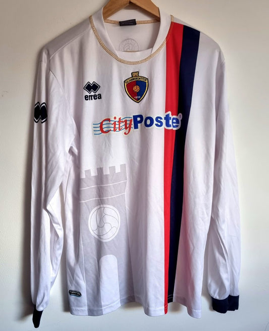 Errea U.S Sambenedettese Long Sleeve Away Shirt Large